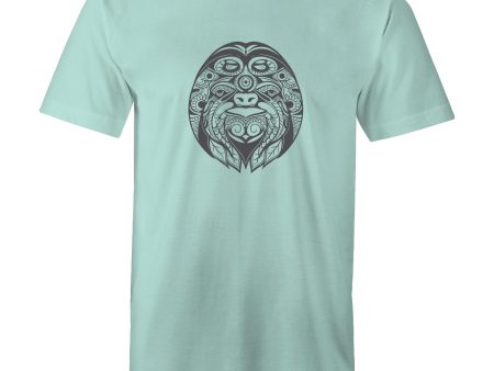 Men s Ornamental Sloth T-shirt Cheap