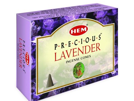 HEM - Precious Lavender - 120 Incense Cones Discount