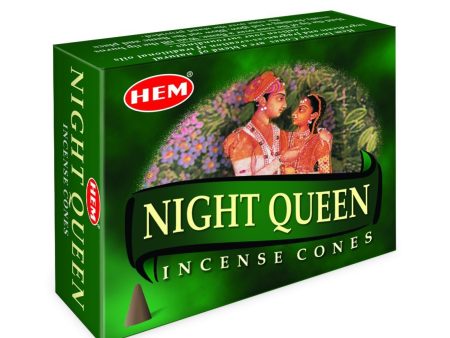 HEM - Night Queen - 120 Incense Cones Online Sale