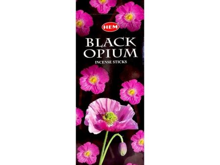 HEM Black Opium Incense Sticks - 120 Sticks Online now