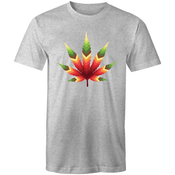 Men s Cannabis Leaf Art T-shirt Supply