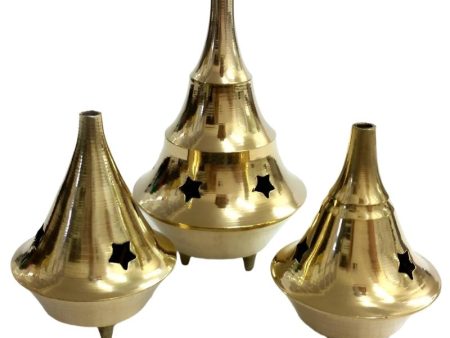 Brass Dhoop Dome Cone Burner - 6cm Online