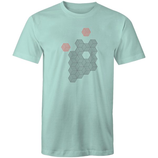 Men s Abstract Molecule T-shirt Online Sale