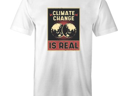 Men s Climate Change Is Real T-shirt Online