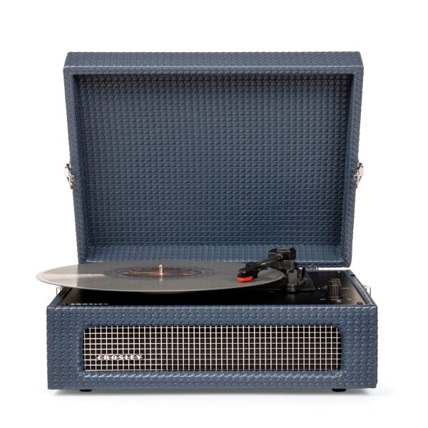 CROSLEY Crosley Voyager Navy - Bluetooth Portable Turntable Cheap