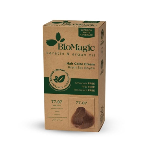 BioMagic Hair Colour Cream - Natural Brown Blonde Online Sale