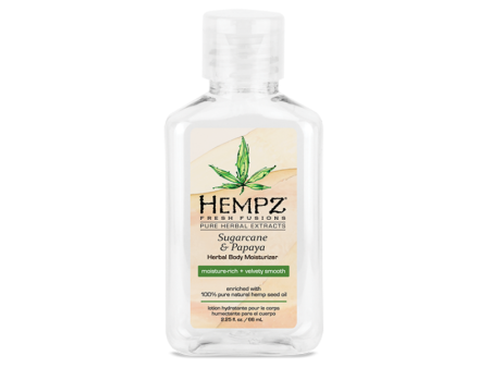 Hempz Sugarcane & Papaya Herbal Body Moisturizer - 66ml Online