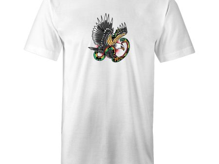 Men s Eagle Snake Tattoo Tall T-shirt Online