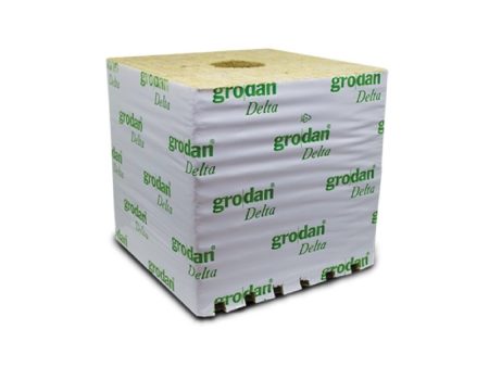 Grodan Rock Wool Cube With Hole - 15 X 15 X 14cm For Cheap