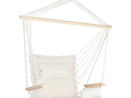 Cream Hammock Hanging Swing Chair Online now