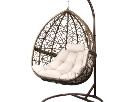 Brown Garden Hanging Swing Chair Discount