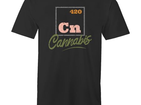 Men s Cannabis Periodic Element T-shirt Online now