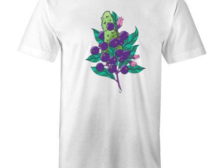 Men s Blueberry Kush Cannabis T-shirt Online Sale