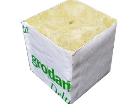 Grodan Rock Wool Cubes With Holes - 4 X 4 X 4cm Online