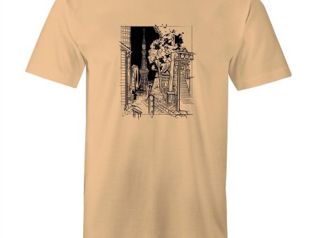 Men s Tokyo Sketch T-shirt Hot on Sale