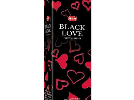 HEM Black Love Incense Sticks - 120 Sticks For Cheap