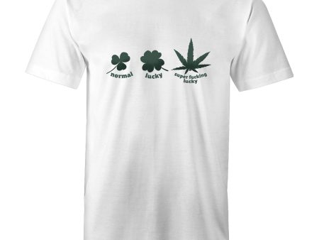 Men s Super Lucky Weed T-shirt Online