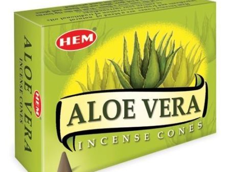 HEM - Aloe Vera - 120 Incense Cones Online Sale