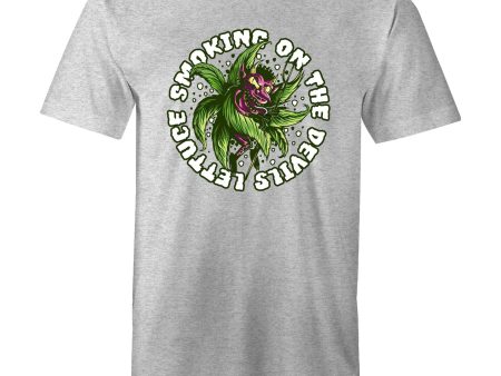 Men s Smoking Devil Lettuce T-shirt For Discount