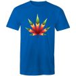 Men s Cannabis Leaf Art T-shirt Supply