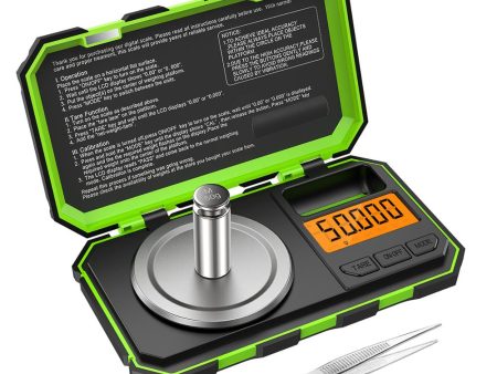 0.001g - 50g Mini Digital Pocket Scale With 50g Calibration Weight For Cheap