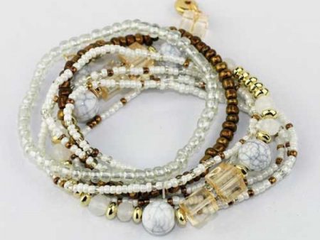 Bracelet White Gold Set Hot on Sale