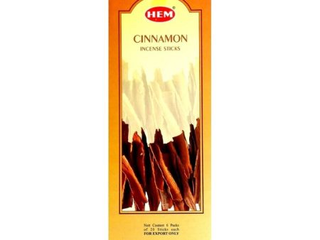 HEM Cinnamon Incense Sticks - 120 Sticks Discount