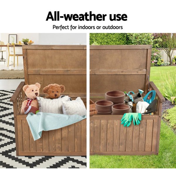 1.28m Garden Storage Box   Bench For Cheap