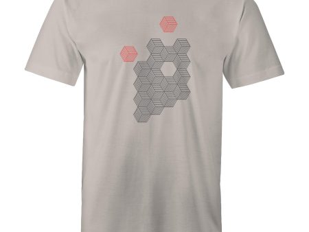 Men s Abstract Molecule T-shirt Online Sale