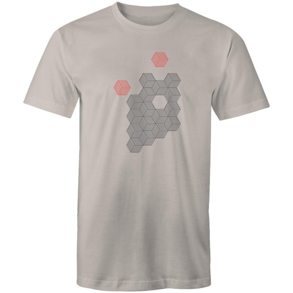 Men s Abstract Molecule T-shirt Online Sale