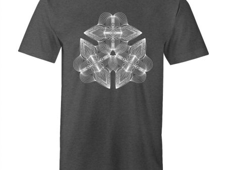 Men s Abstract Geometric Graphic Tee For Sale