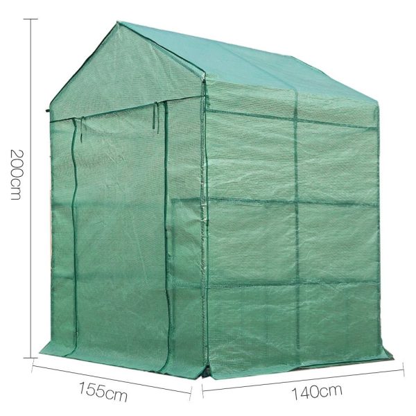 Greenhouse Garden Tunnel Shed - 2M X 1.55M Hot on Sale