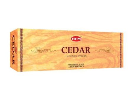 HEM Cedar Incense Sticks - 120 Sticks Sale