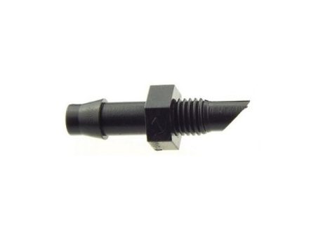 4mm Barbed Joiner With Threaded End - 100 Pack Hot on Sale