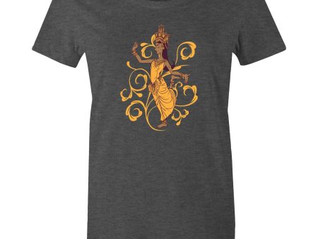 Women s Apsara Dance T-shirt For Cheap