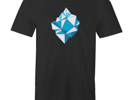 Men s Abstract Iceberg T-shirt Sale