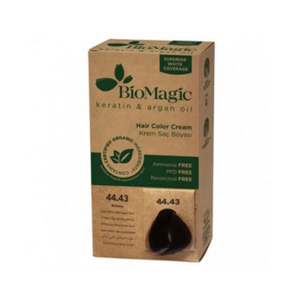 BioMagic Hair Colour Cream - Deep Brown Mahogany Gold Online Sale