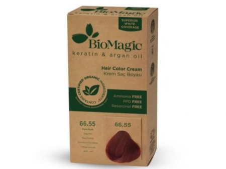 BioMagic Hair Colour Cream - Deep Red For Sale