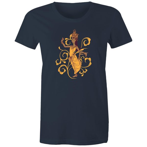 Women s Apsara Dance T-shirt For Cheap