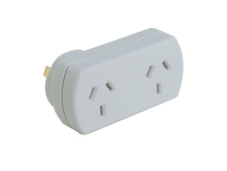 Double Adapter - Square With Left-Sided Plug Online Sale