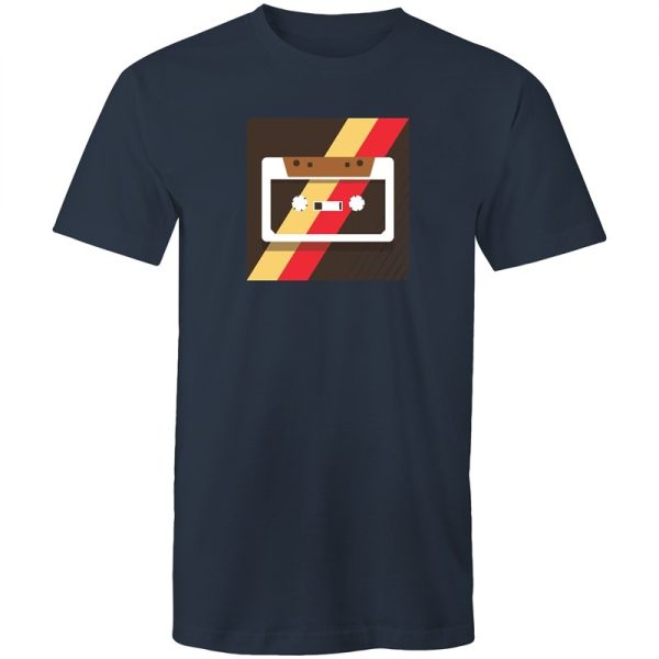 Men s Abstract Cassette T-shirt Fashion