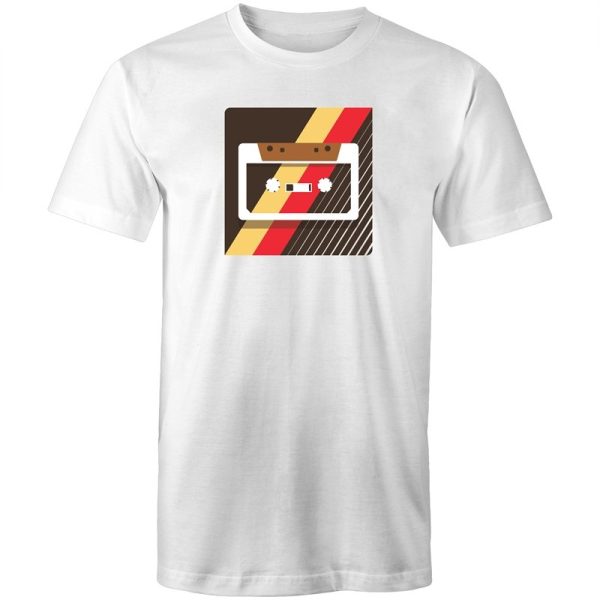 Men s Abstract Cassette T-shirt Fashion