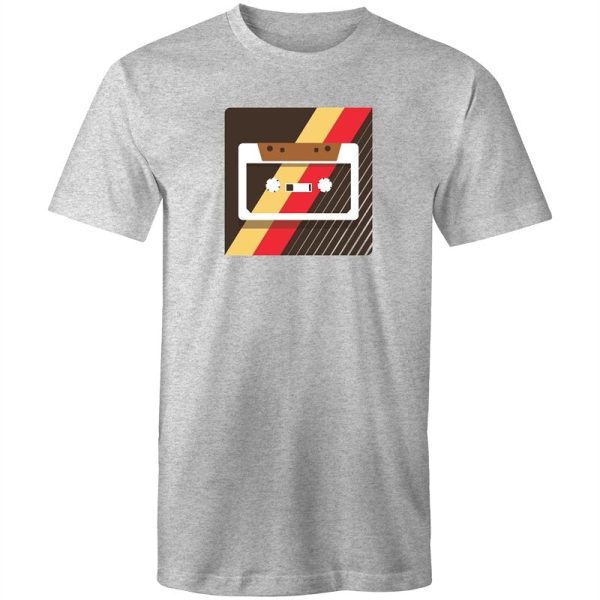 Men s Abstract Cassette T-shirt Fashion