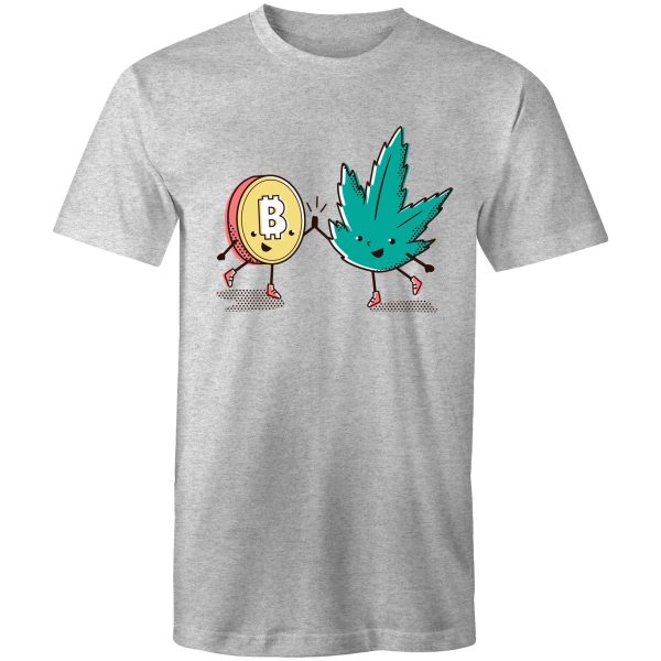 Men s 420 Bitcoin T-shirt Discount